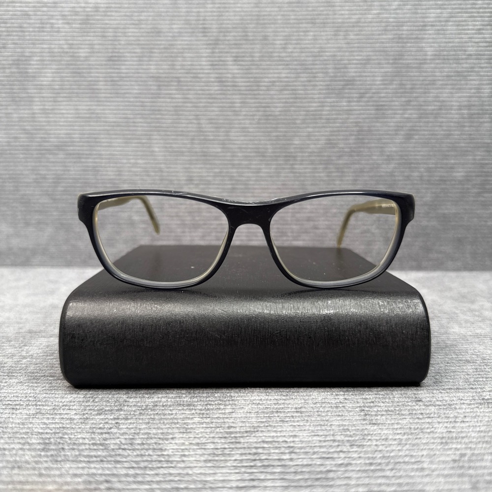 Gotti Switzerland Muse BLK-M Y2K Eyeglasses Black Olive Green 56-14-140 Austria